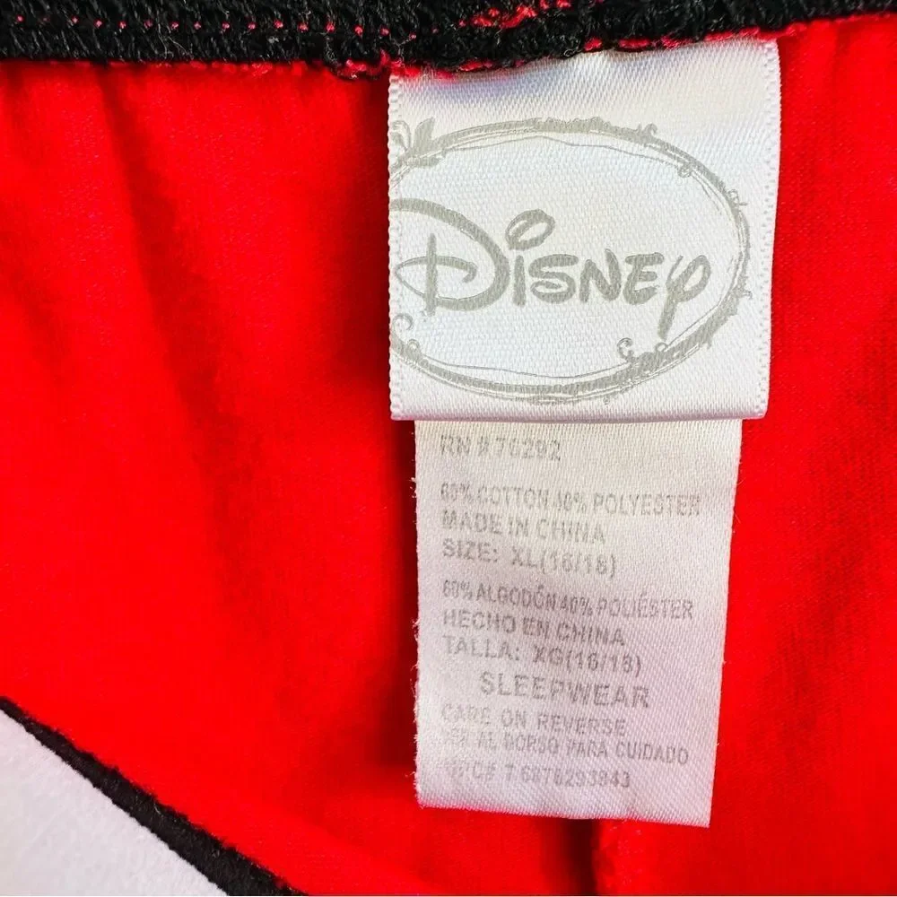 Disney Mickey Mouse Red Pajama Pants Size XL 16-18‎ - Picture 2 of 3